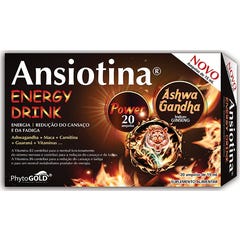 PhytoGOLD Ansiotina Energy Drink 20 Ampolas