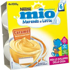 Mio Snack au Lait Goût Caramel 4x100g