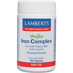 Lamberts Complejo De Hierro Vegano 120 Tabs