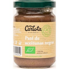 Carlota Organic Pâté aux Olives Noires 140g