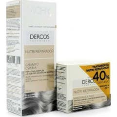 Vichy Dercos Nutri Réparateur Shampooing Crème 200ml + Masque Riche 200ml
