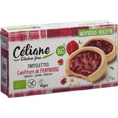 Céliane Raspberry Tartlets Bio 130g