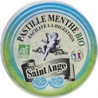 Saint-Ange Pastilles Menthe Bio 50g