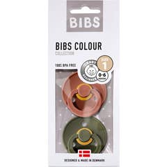 Bibs Colour Sucette Hunter Green Taille 2 1 Paire