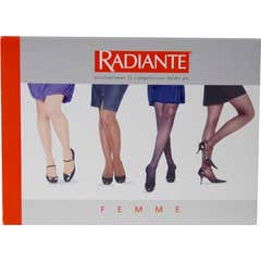 Radiante Microvoile C2 Bas Cuisse Femme Noir M1 1 Paire