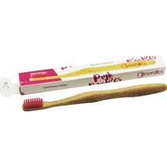 Brosse à dents nordique 100% biodégradable en bambou