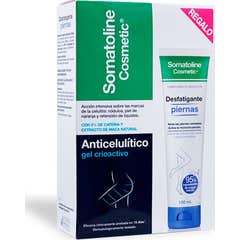 Somatoline Set Gel Crioactivo+Desfatigante Piernas