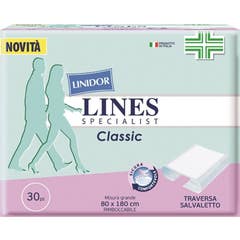 Lines Specialist Classic Protège-lit 80x180cm 30uts