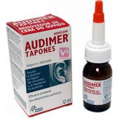 Audimer Solucion Limpieza Oidos Audiclean Tapones 12ml