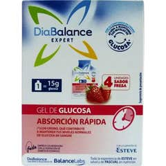 DiaBalance Expert Expert gel de glucose à absorption rapide fraise 4 sachets