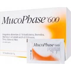 G.C. Farmaceutici Mucophase 600 Sachets 10x40g