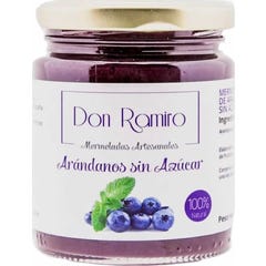 CMermeladas Don Ramiro Myrtilles Sans Sucre 212g