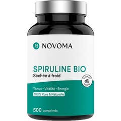 Novoma Spiruline Bio 500 mg 500 Comprimés