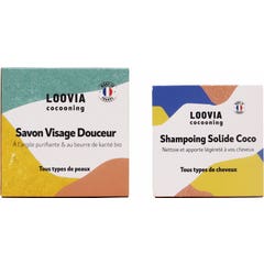 Loovia Cocooning Coffret Duo 100% Solide 2 Unités