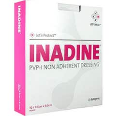 Inadine Compressas 9.5x9,5cm 25 Unidades