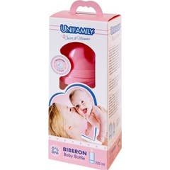 Unifamily Biberon Silicone Girl 225ml 1ut