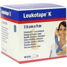 Leukotape K 5 m X 7,5 cm bleu