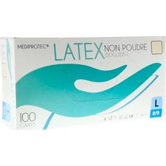 Mediprotec Gant Latex 6-7 TS 100uts