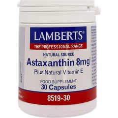 Lamberts Astaxantina 8mg con Vitamina E 30caps