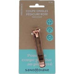 Sanodiane Nº86 Coupe à Ongles Pedicure Rose 1 Unité