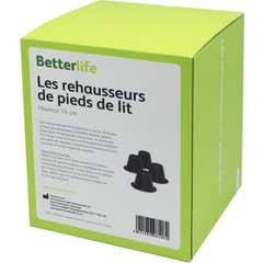 Betterlife Éleveurs de Pieds de Lit Set