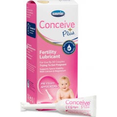 Sasmar Pregnancy Line Conceive Plus Lubrifiant vaginal 8 pièces
