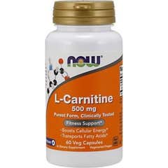 Now L-Carnitina 500mg 60caps
