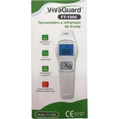 Vivaguard Ft-100C Thermomètre Frontal Infrarouge 1ut