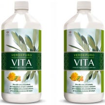 Myvitaly Verdepuro Vita Infusion de feuilles d'olivier 2x1L