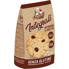 Inglese Biscuits Intégrale Avoine et Raisins Sans Gluten 300g