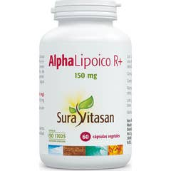 Sura Vitasan Alpha Lipoïque R+ 150mg 60 gélules