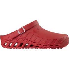 Scholl Zueco Clog Evo Rojo Talla 46 1 Par