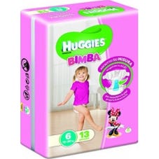 Huggies Base Fille 6 13Pcs