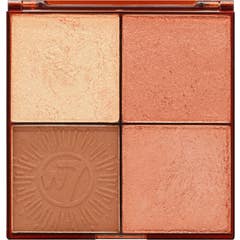 W7 Bronze Brilliance Bronze And Glow Palette Medium Dark 14g