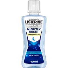 Listerine Advanced Nightly Reset Goût Plus Léger Midnight Mint 400ml
