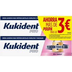 Kukident Every Day Fix Sans goût 2x47 g
