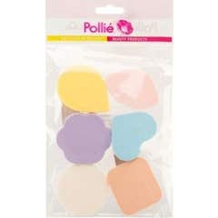 Eurostil Pollié Éponge Maquillage 6 Unités