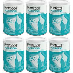 Forticoll Pack Collagène BioActive Peau et Cheveux 6x270g