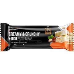 EthicSport Creamy & Crunchy Barre Chocolat Blanc Amande 30g