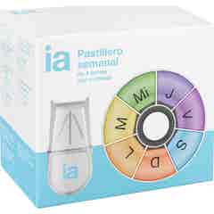 Interapothek Pilulier Semaine 4 Prises avec Découpeur 28 Unités
