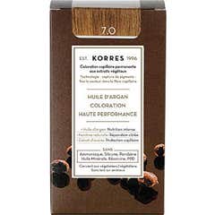 Korres Coloration Permanente Huile D'Argan Blond 7.0