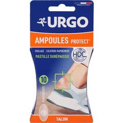 Urgo Ampoules Protect Pastille Surépaissie Talon 10 uts