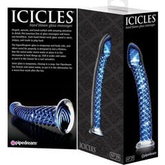Icicles Numéro 29 Masseur en verre 1pc