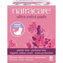 Natracare Ultra Extra Larga Con Alas 8 Unidades *
