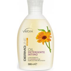 Vebix Dermoline Huile Nettoyant Intime Calendula 300ml