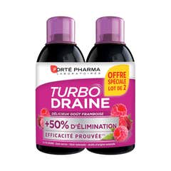 Forté Pharma Turbo Draine Framboise 2x500ml
