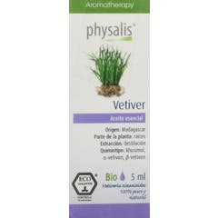 Physalis Vétiver Huile Essentielle Bio 5ml