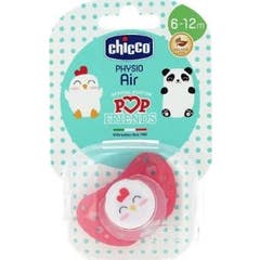 Chicco Physio Air Sucette Silicone Pop Friends 6-12m 1ut