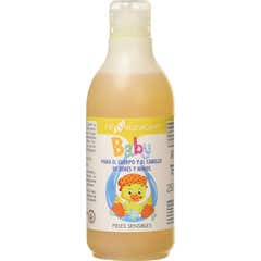 HF NaturalCare Gel de bain pour cheveux Corps Cheveux Bébé Bio 250ml