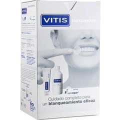 Pack Vitis Whitening Pâte blanchissante 100ml + Bain de bouche blanchissant 500ml